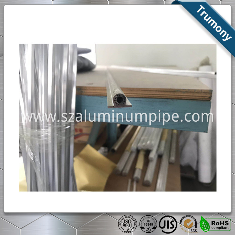 Aluminum Round Tube With Plate